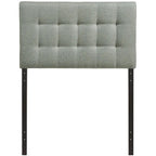Ivory Lily Twin Fabric Headboard