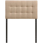 Ivory Lily Twin Fabric Headboard