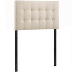 Ivory Lily Twin Fabric Headboard