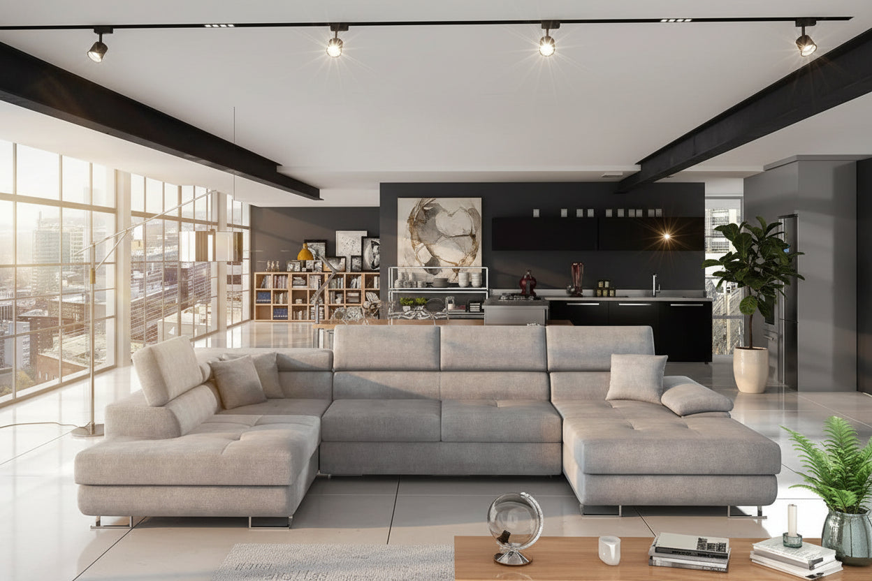 ALONZO BIS Sectional Sleeper Sofa