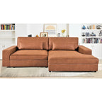 105.52 inch Oversize Facing Chaise Sectional Sofa