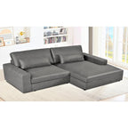 105.52 inch Oversize Facing Chaise Sectional Sofa