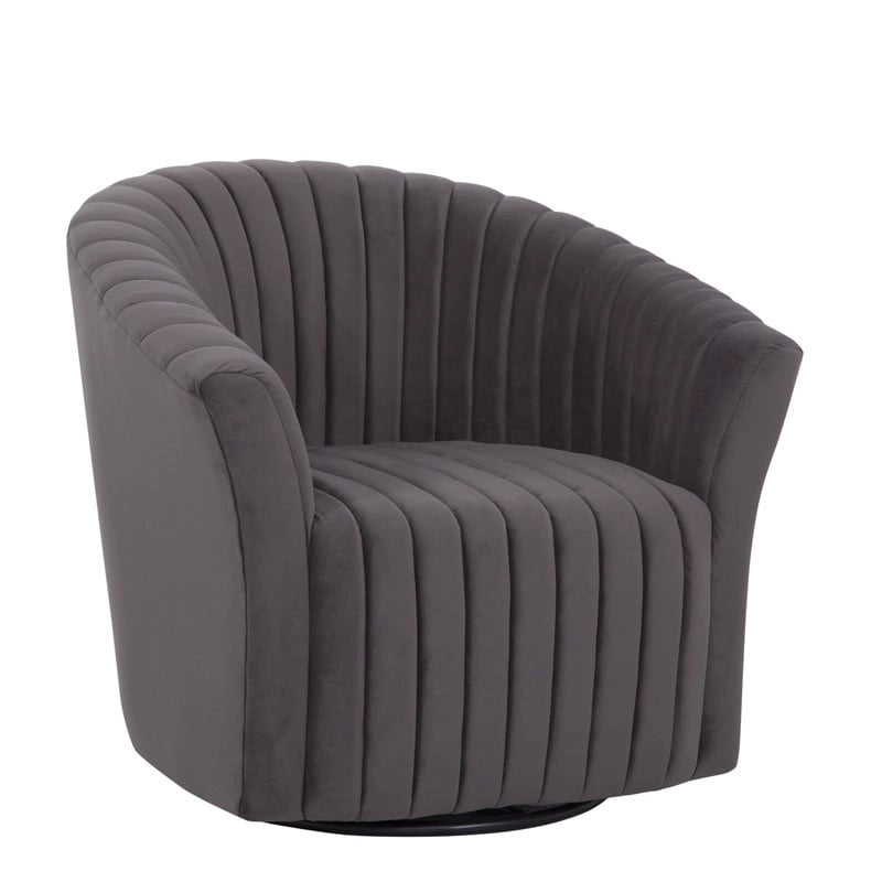 Sofia Velvet 360 Swivel Chair