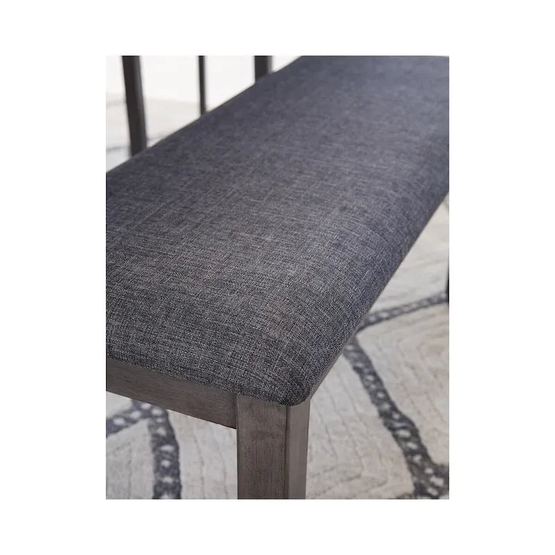 Bridson Rectangular Dining Room Table Set of 6 - Gray