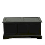 Antique Black Devonshire Blanket Chest