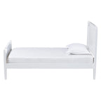 Mariana Classic and Traditional White Finished Wood Platform Bed