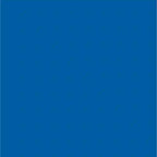 3-Drawer Metal File Cabinet, Letter Size, Blue
