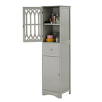 Bathroom Cabinet with Drawer and Doors