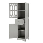 Bathroom Cabinet with Drawer and Doors