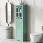 Bathroom Cabinet with Drawer and Doors