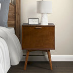 Isabel Mid-Century 2 - Drawer Wood Nightstand