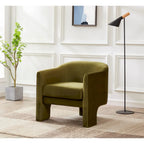 Velvet Accent Chair - 30 W x 28 L x 30 H