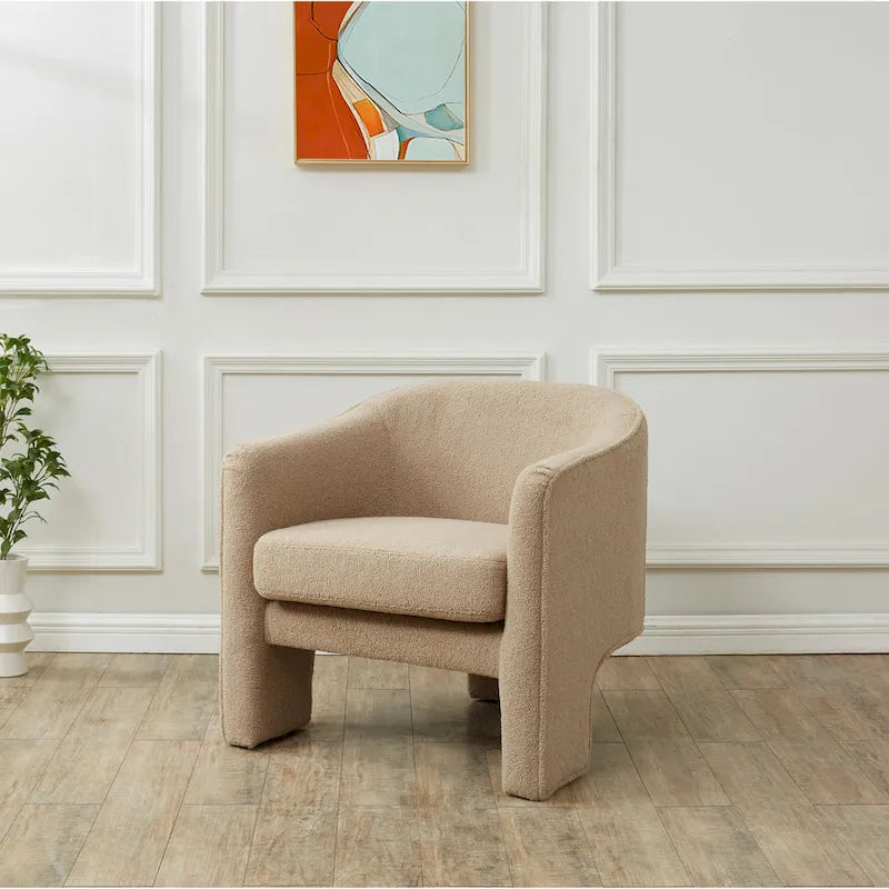 Velvet Accent Chair - 30 W x 28 L x 30 H
