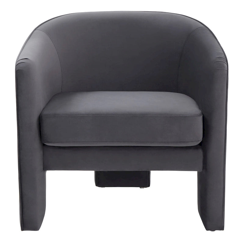 Velvet Accent Chair - 30 W x 28 L x 30 H