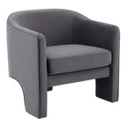 Velvet Accent Chair - 30 W x 28 L x 30 H