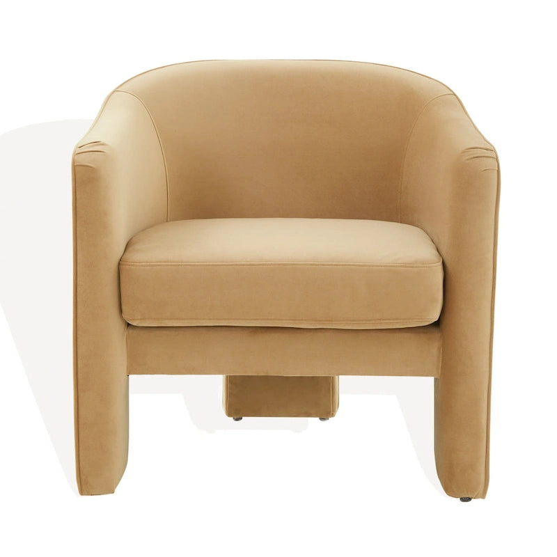 Velvet Accent Chair - 30 W x 28 L x 30 H