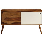 2-Door Sideboard in Sheesham Wood – 46.5"W x 11.8"D x 26"H
