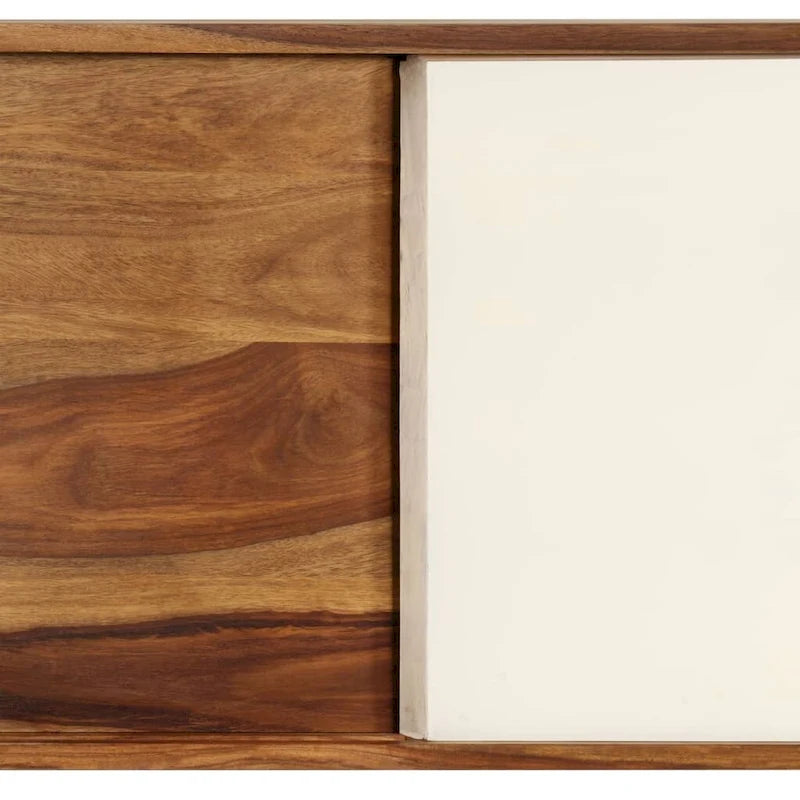 2-Door Sideboard in Sheesham Wood – 46.5"W x 11.8"D x 26"H