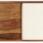 2-Door Sideboard in Sheesham Wood – 46.5"W x 11.8"D x 26"H