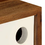 2-Door Sideboard in Sheesham Wood – 46.5"W x 11.8"D x 26"H