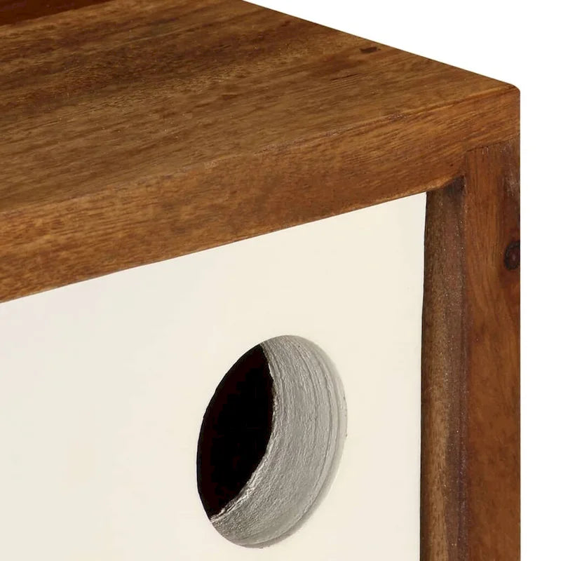 2-Door Sideboard in Sheesham Wood – 46.5"W x 11.8"D x 26"H