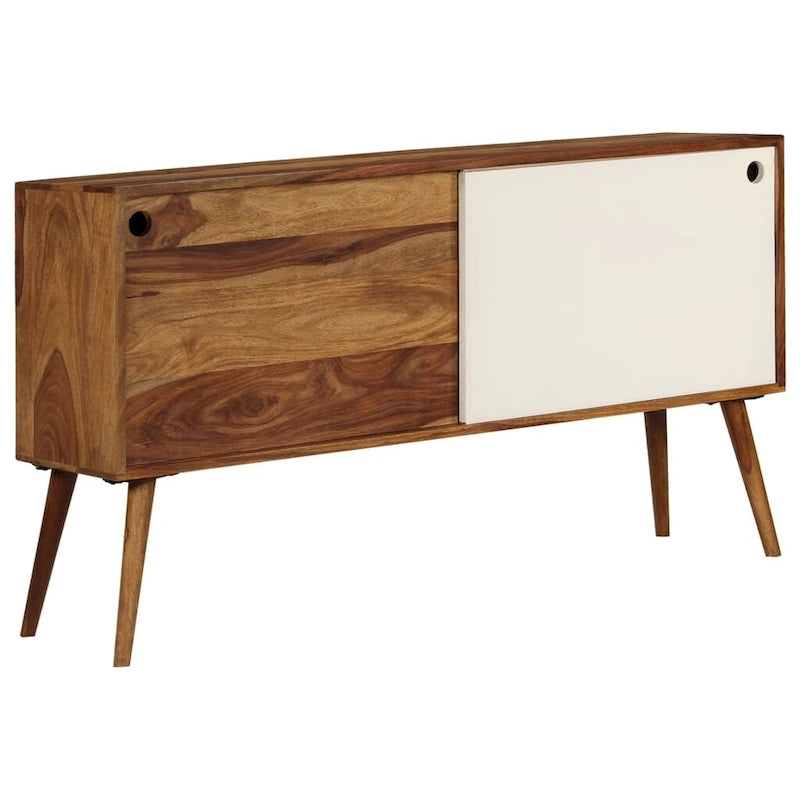2-Door Sideboard in Sheesham Wood – 46.5"W x 11.8"D x 26"H