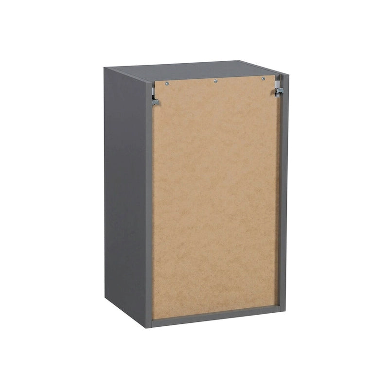 9 x 24 Wall Cabinet – Single Door, Grey
