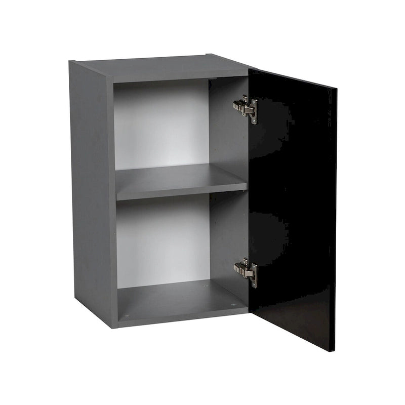 9 x 24 Wall Cabinet – Single Door, Grey