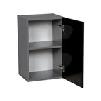 9 x 24 Wall Cabinet – Single Door, Grey