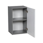9 x 24 Wall Cabinet – Single Door, Grey
