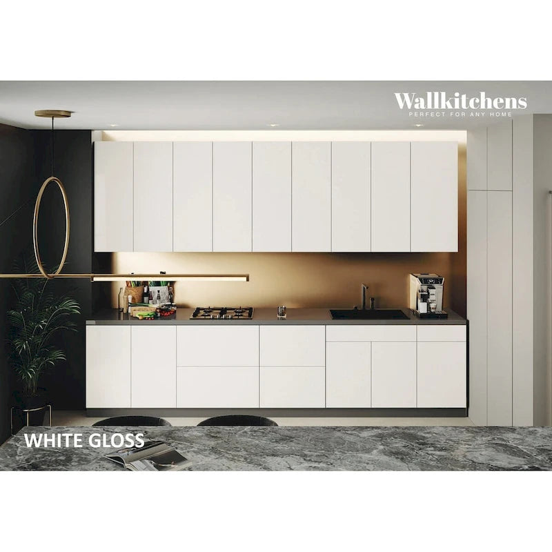 Kitchen Cabinet Base Molding with ABS Edgeband - 4 x 30 in.