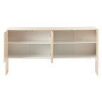 60L Large Storage Space Cabinet with 4 Doors and Rebound Device