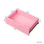 4-Layer Salon Storage Cabinet with Drawers and Dryer Holders
