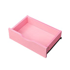 4-Layer Salon Storage Cabinet with Drawers and Dryer Holders