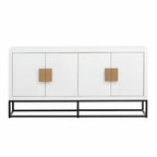 Luxurious Cabinet with Unique Support Legs and Adjustable Shelves