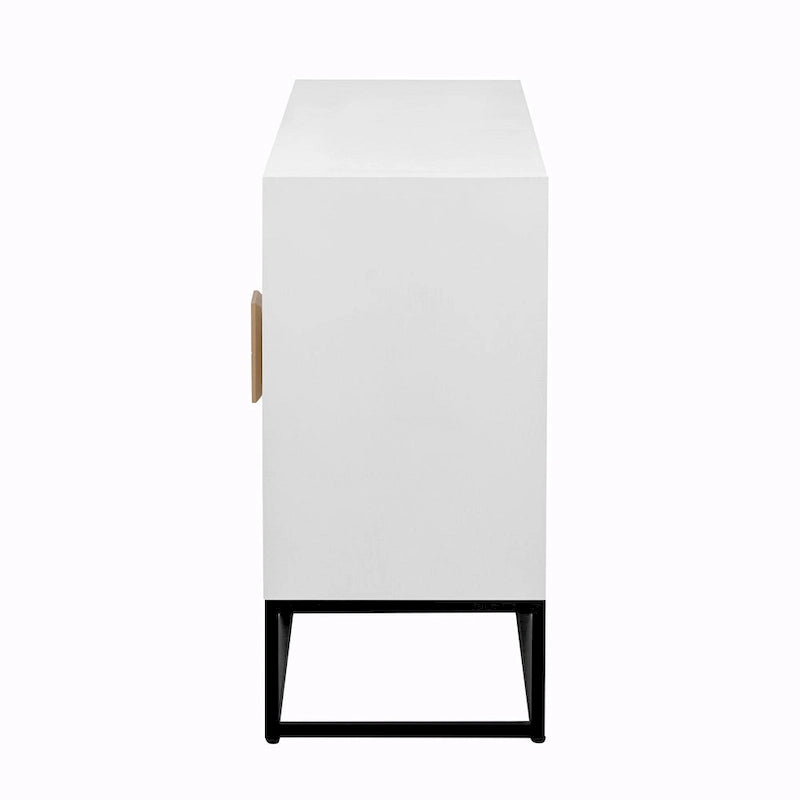 Luxurious Cabinet with Unique Support Legs and Adjustable Shelves