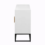 Luxurious Cabinet with Unique Support Legs and Adjustable Shelves