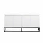 Luxurious Cabinet with Unique Support Legs and Adjustable Shelves