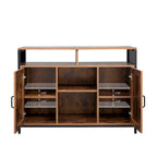 Sideboard with Open Shelves and Anti-Tipping Kit