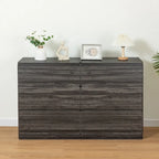 6-Drawer Dresser and Storage Cabinet – Gray