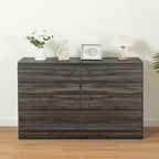 6-Drawer Dresser and Storage Cabinet – Gray