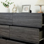 6-Drawer Dresser and Storage Cabinet – Gray