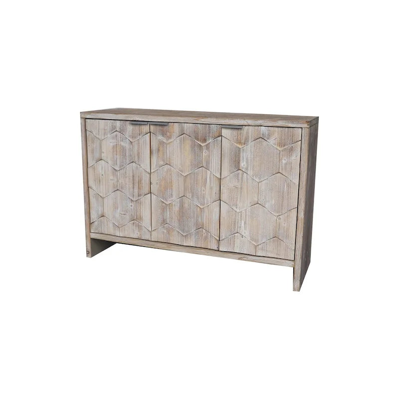 3-Door Wooden Cabinet Sideboard Buffet