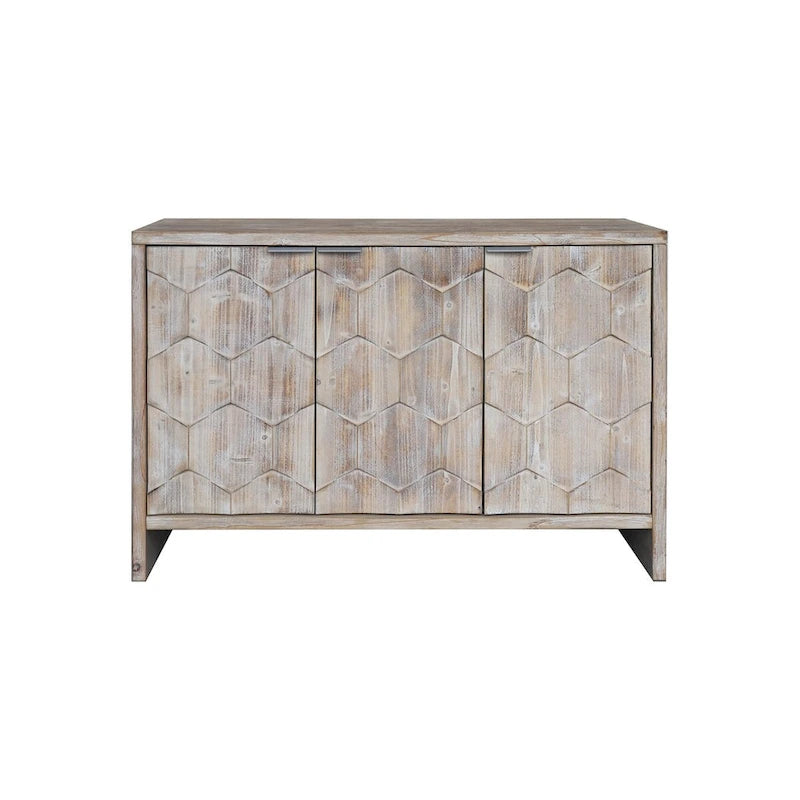 3-Door Wooden Cabinet Sideboard Buffet