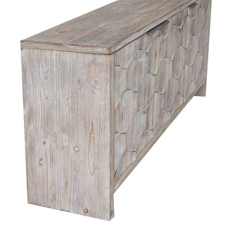 3-Door Wooden Cabinet Sideboard Buffet