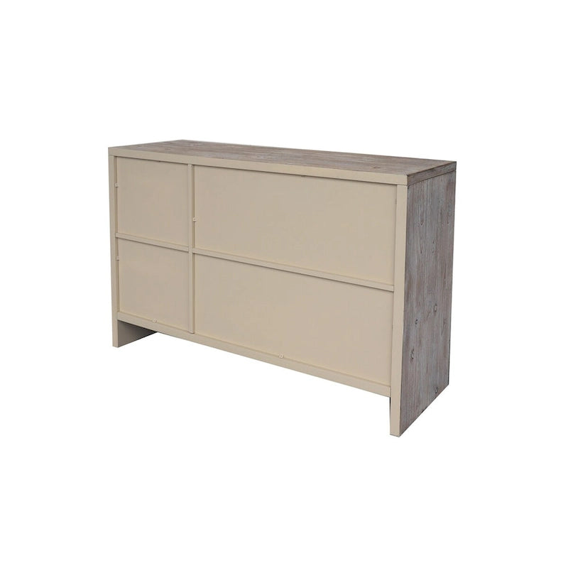 3-Door Wooden Cabinet Sideboard Buffet