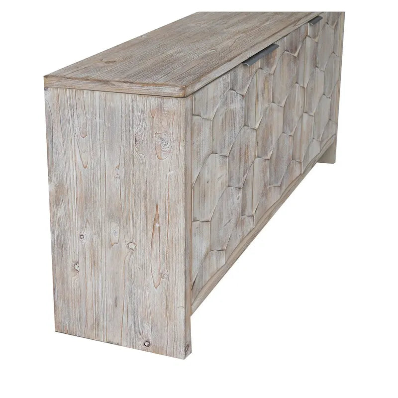 3-Door Wooden Cabinet Sideboard Buffet