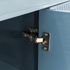 4-Door Cabinet with Adjustable Shelves – 59.84"L x 15.75"W x 32.28"H