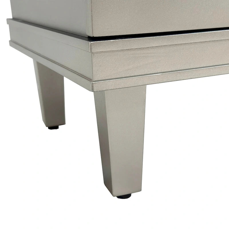 4-Door Cabinet with Adjustable Shelves – 59.84"L x 15.75"W x 32.28"H