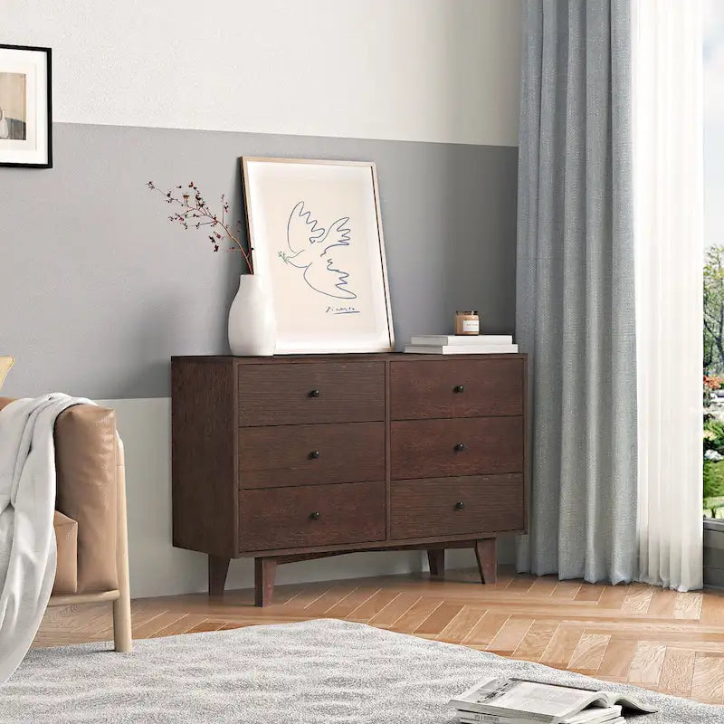 Buffet Server Console Table with Lockers